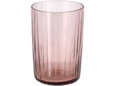Bitz Trinkglas Kusintha 280 ml, 4 Stück, Hellpink
